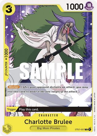 Charlotte Brulee [ST07-007] (Starter Deck 7: Big Mom Pirates)