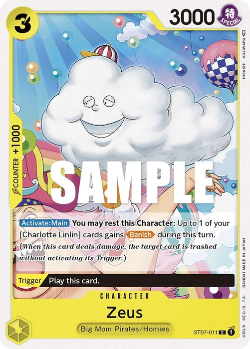 Zeus [ST07-011] (Starter Deck 7: Big Mom Pirates)