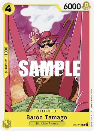 Baron Tamago [ST07-012] (Starter Deck 7: Big Mom Pirates)