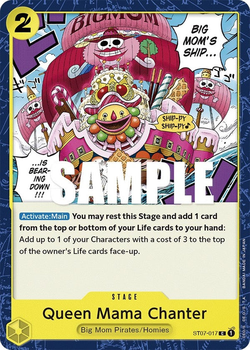 Queen Mama Chanter [ST07-017] (Starter Deck 7: Big Mom Pirates)