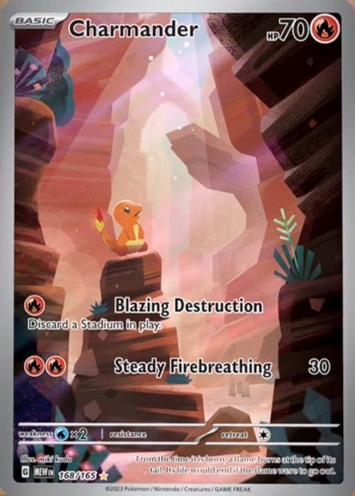 Image for Charmander (168/165) (Holofoil) [SV: Scarlet & Violet 151] - Pokemon