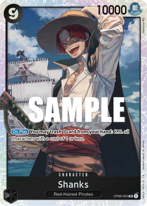 Shanks [ST08-005] (Starter Deck 8: Monkey.D.Luffy)
