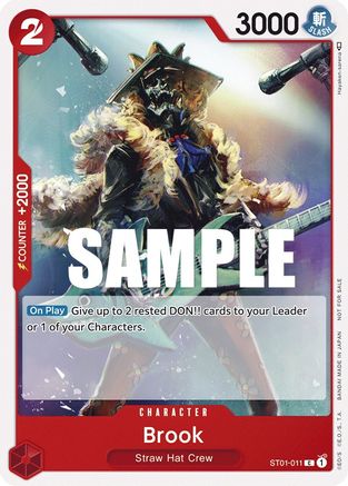 Brook (Tournament Pack Vol. 4) [ST01-011] (One Piece Promotion Cards)