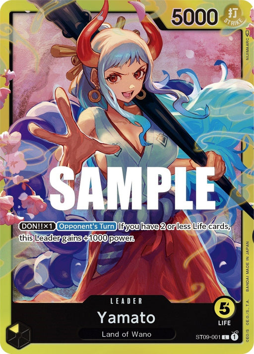 Image for Yamato (001) (ST09-001) (Foil) [Starter Deck 9: Yamato] - One Piece Card Game