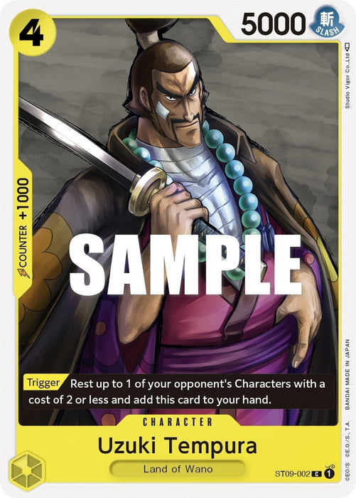 Image for Uzuki Tempura (ST09-002) [Starter Deck 9: Yamato] - One Piece Card Game