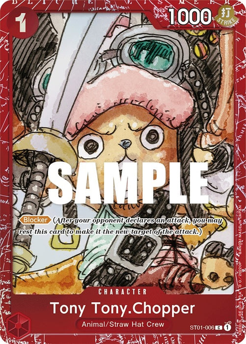 Tony Tony.Chopper (Premium Card Collection -ONE PIECE FILM RED Edition-) (ST01-006) (Foil) [One Piece Promotion Cards]