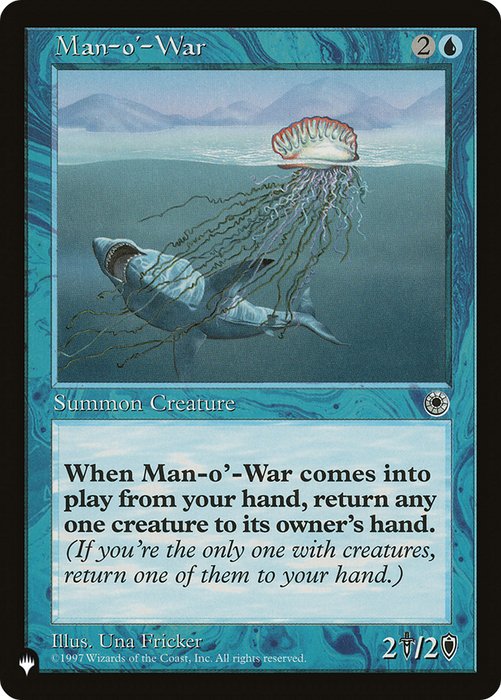 Man-o'-War [PLST-POR-59] - The List