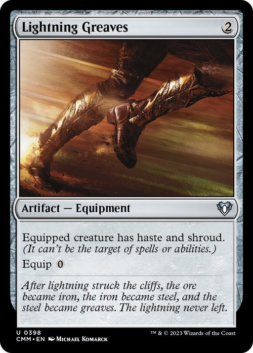 Image for Lightning Greaves (398) [Commander Masters] - Magic: The Gathering