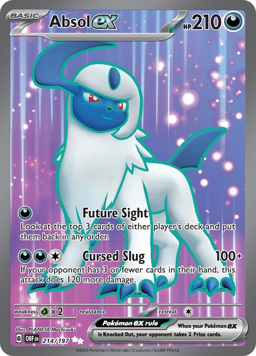 Image for Absol ex (214/197) (Holofoil) [SV03: Obsidian Flames] - Pokemon