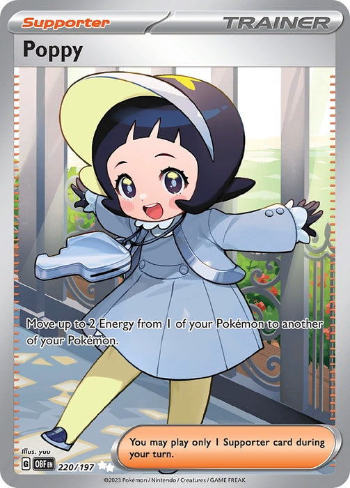 Image for Poppy (220/197) (Holofoil) [SV03: Obsidian Flames] - Pokemon