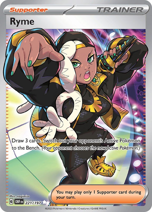 Image for Ryme (221/197) (Holofoil) [SV03: Obsidian Flames] - Pokemon