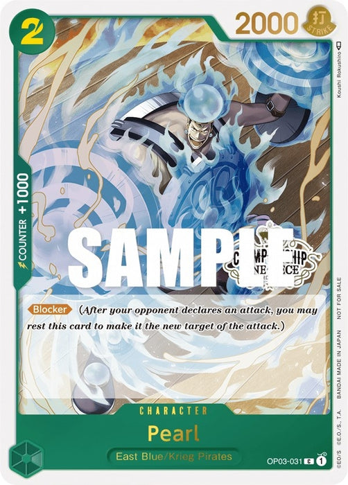 Pearl (Store Championship Participation Pack Vol. 2) [OP03-031] (One Piece Promotion Cards)