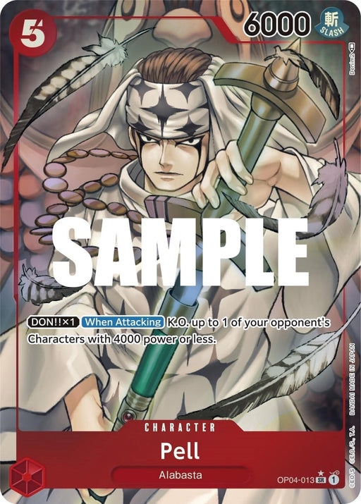 Image for Pell (Alternate Art) (OP04-013) (Foil) [Kingdoms of Intrigue] - One Piece Card Game