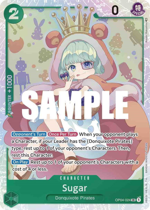 Image for Sugar (OP04-024) (Foil) [Kingdoms of Intrigue] - One Piece Card Game