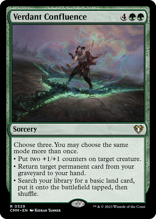 Verdant Confluence [CMM-329] - Commander Masters