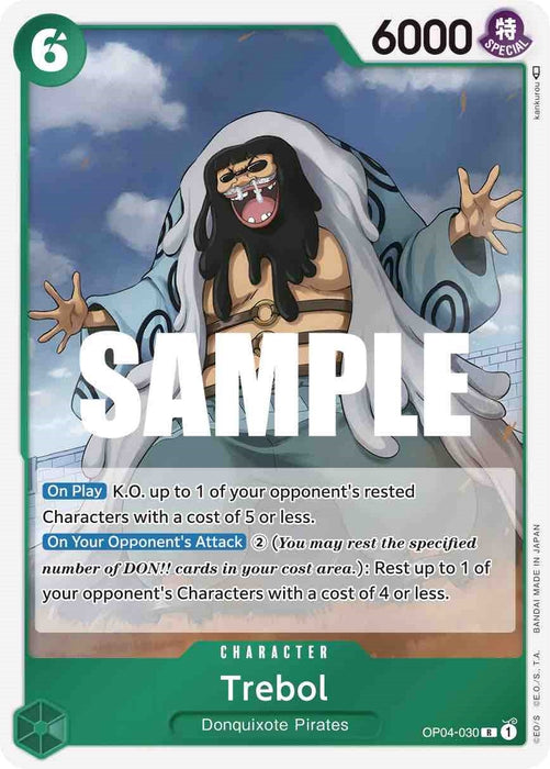 Trebol (OP04-030) (Foil) [Kingdoms of Intrigue]