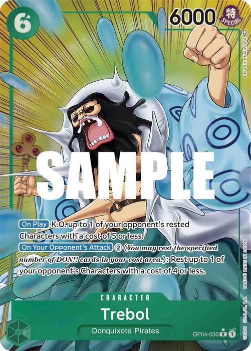 Image for Trebol (Alternate Art) (OP04-030) (Foil) [Kingdoms of Intrigue] - One Piece Card Game