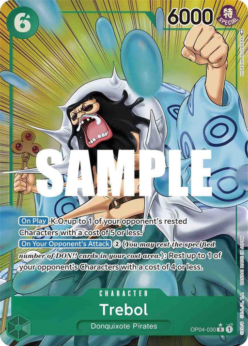 Image for Trebol (Alternate Art) (OP04-030) (Foil) [Kingdoms of Intrigue] - One Piece Card Game