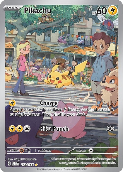 Image for Pikachu (173/165) (Holofoil) [SV: Scarlet & Violet 151] - Pokemon