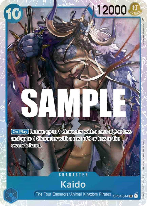 Kaido (OP04-044) (Foil) [Kingdoms of Intrigue]