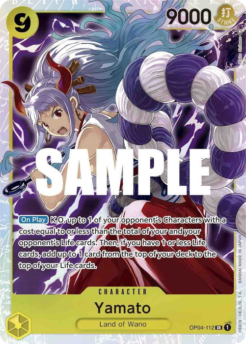 Yamato (OP04-112) (Foil) [Kingdoms of Intrigue]