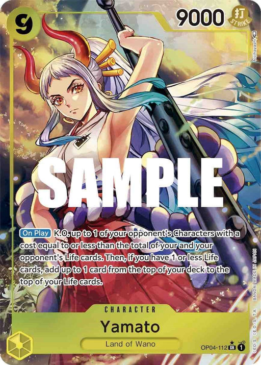 Image for Yamato (Alternate Art) (OP04-112) (Foil) [Kingdoms of Intrigue] - One Piece Card Game
