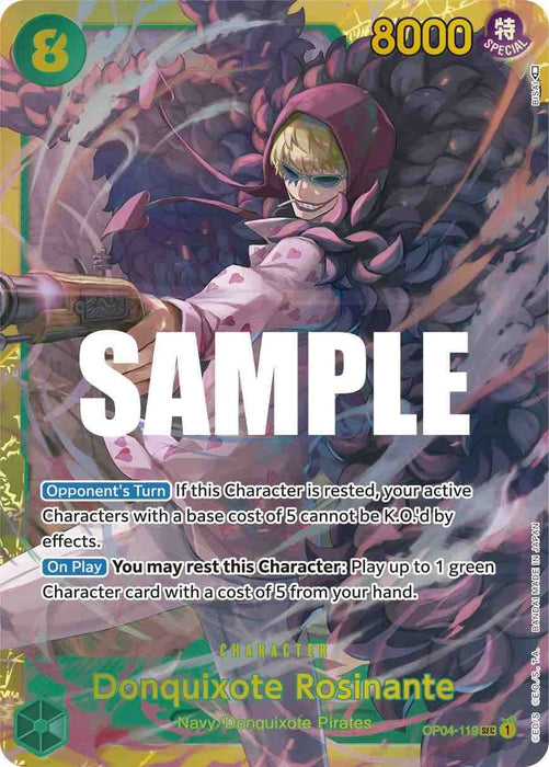 Image for Donquixote Rosinante (OP04-119) (Foil) [Kingdoms of Intrigue] - One Piece Card Game