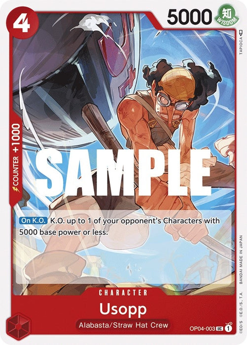 Image for Usopp (OP04-003) [Kingdoms of Intrigue] - One Piece Card Game