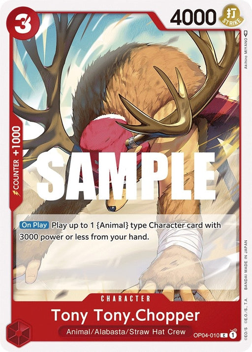 Image for Tony Tony.Chopper (OP04-010) [Kingdoms of Intrigue] - One Piece Card Game