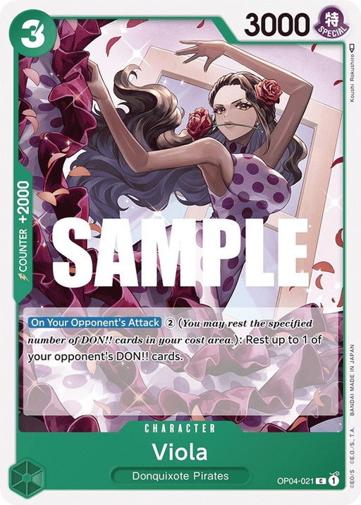 Image for Viola (OP04-021) [Kingdoms of Intrigue] - One Piece Card Game