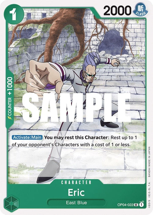 Image for Eric (OP04-022) [Kingdoms of Intrigue] - One Piece Card Game