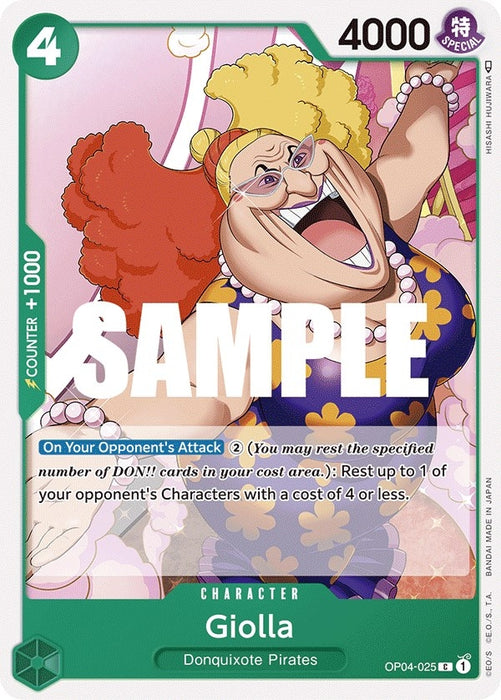 Image for Giolla (OP04-025) [Kingdoms of Intrigue] - One Piece Card Game