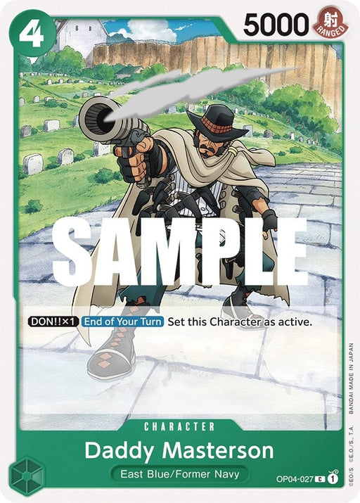 Image for Daddy Masterson (OP04-027) [Kingdoms of Intrigue] - One Piece Card Game