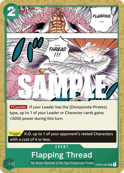 Image for Flapping Thread (OP04-037) [Kingdoms of Intrigue] - One Piece Card Game