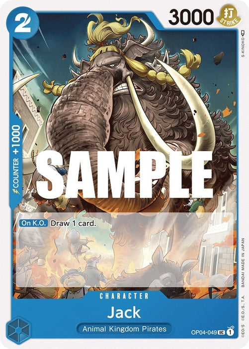 Image for Jack (OP04-049) [Kingdoms of Intrigue] - One Piece Card Game