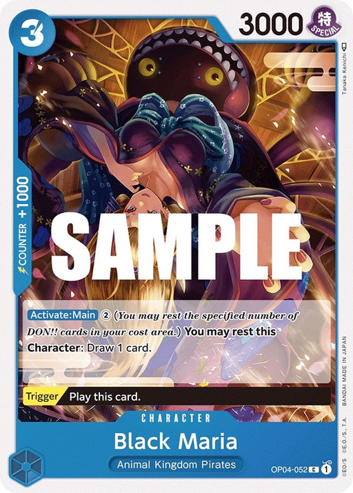 Image for Black Maria (OP04-052) [Kingdoms of Intrigue] - One Piece Card Game