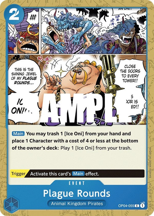 Image for Plague Rounds (OP04-055) [Kingdoms of Intrigue] - One Piece Card Game