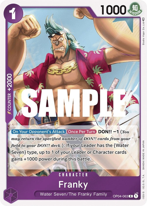 Franky (OP04-063) (Foil) [Kingdoms of Intrigue]