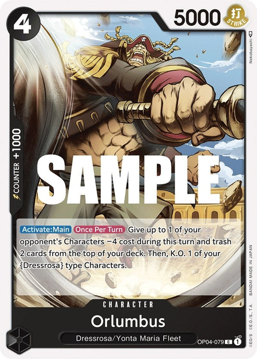 Image for Orlumbus (OP04-079) [Kingdoms of Intrigue] - One Piece Card Game
