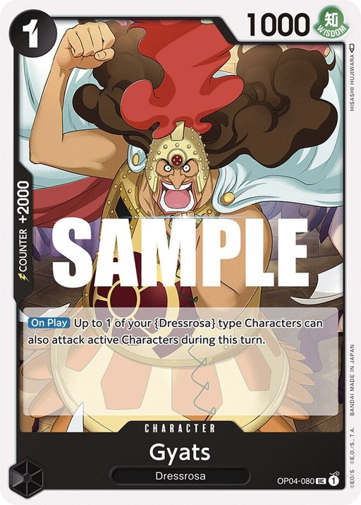 Image for Gyats (OP04-080) [Kingdoms of Intrigue] - One Piece Card Game