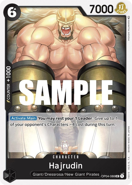 Image for Hajrudin (OP04-088) [Kingdoms of Intrigue] - One Piece Card Game