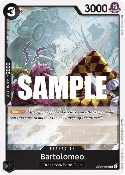 Bartolomeo (OP04-089) (Foil) [Kingdoms of Intrigue]
