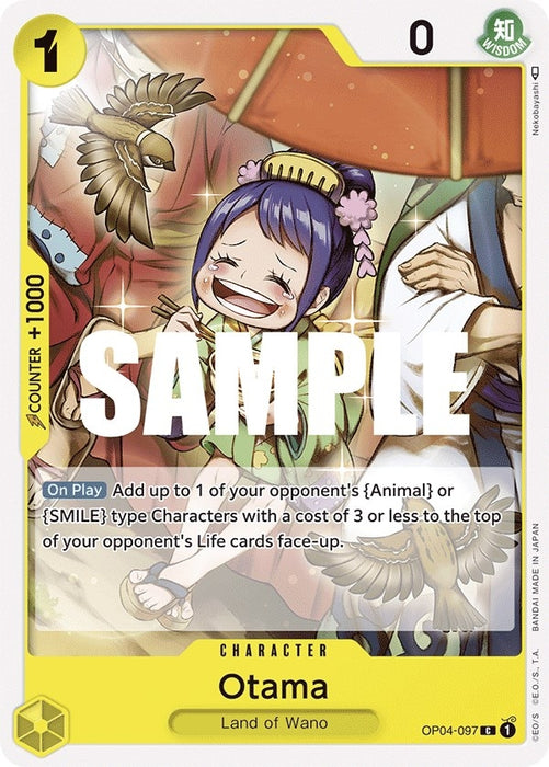 Image for Otama (OP04-097) [Kingdoms of Intrigue] - One Piece Card Game
