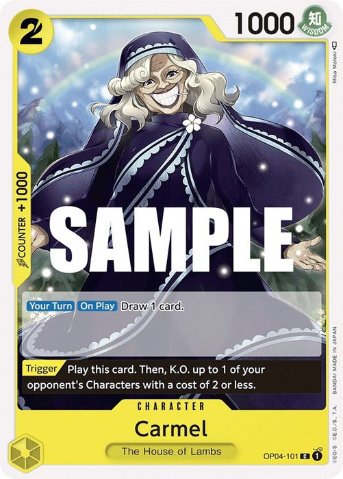 Image for Carmel (OP04-101) [Kingdoms of Intrigue] - One Piece Card Game