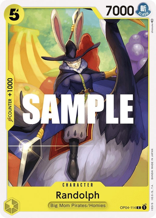 Image for Randolph (OP04-114) [Kingdoms of Intrigue] - One Piece Card Game