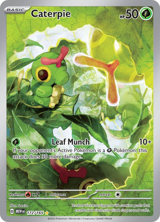 Image for Caterpie (172/165) (Holofoil) [SV: Scarlet & Violet 151] - Pokemon
