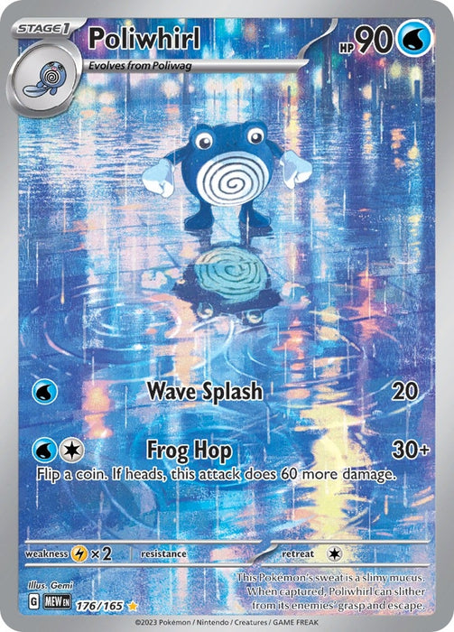 Image for Poliwhirl (176/165) (Holofoil) [SV: Scarlet & Violet 151] - Pokemon