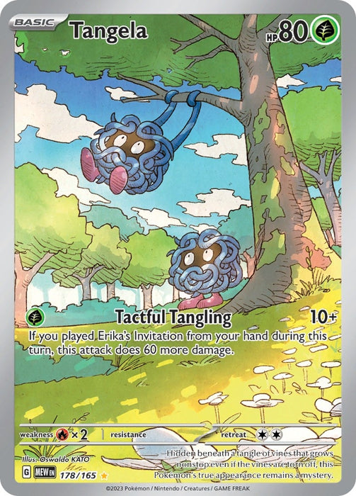 Image for Tangela (178/165) (Holofoil) [SV: Scarlet & Violet 151] - Pokemon