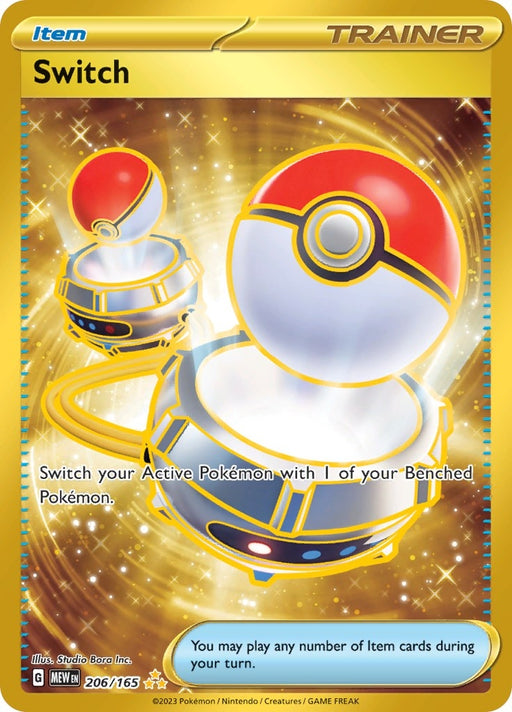 Image for Switch (206/165) (Holofoil) [SV: Scarlet & Violet 151] - Pokemon