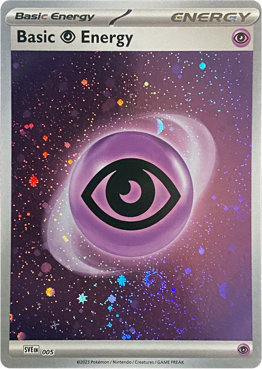 Image for Basic Psychic Energy (Cosmos Holo) (005) (Holofoil) [SVE: Scarlet & Violet Energies] - Pokemon